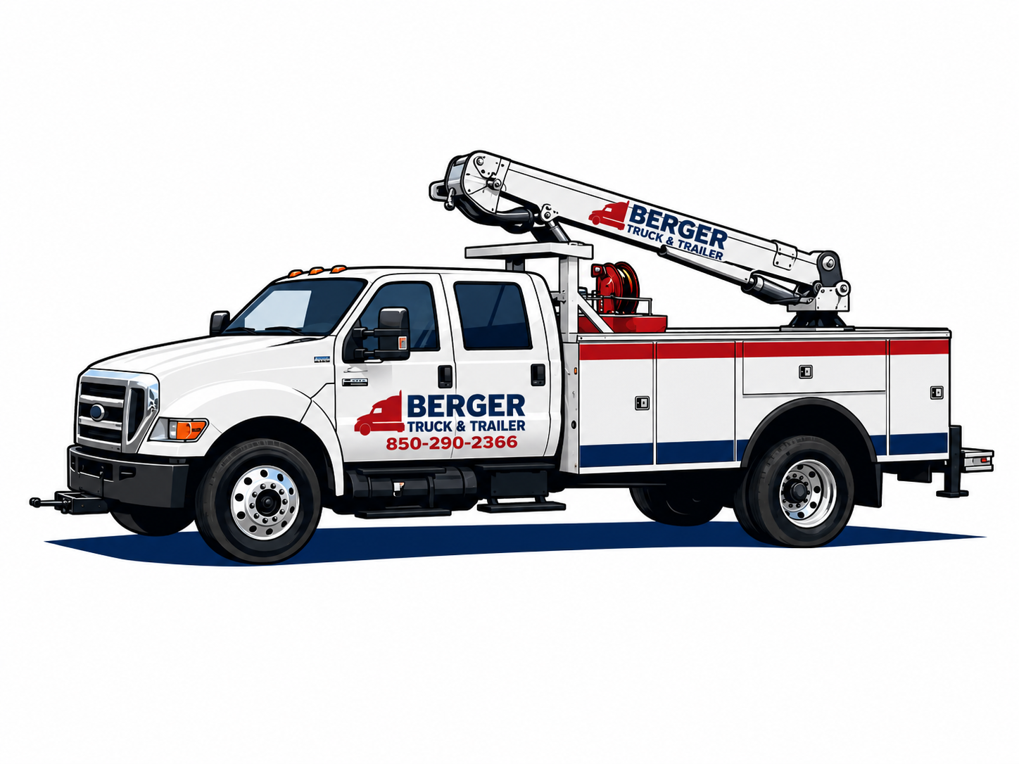Berger service truck